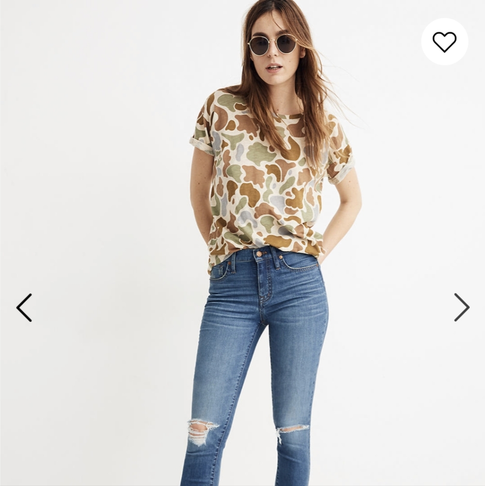 Madewell 9" High-Rise Skinny Crop Jeans in Delmar Wash 27